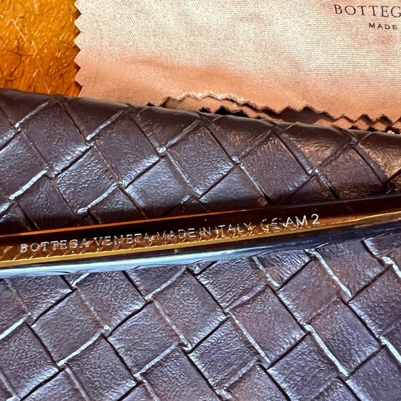 Bottega Veneta Round Sunglasses Brown Tortoise Gradient Case Glasses HOST PICK - Picture 9 of 10